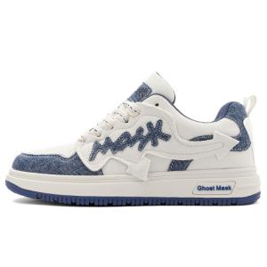 Кроссовки GHOST MASK Stylish Skateboarding Shoes Unisex Low-top, синий