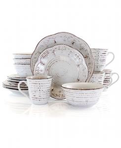 Набор посуды Rustic Birch из 16 предметов, на 4 персоны Elama, розовый