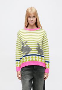 Джемпер Dr. Bloom Jumper, Verde/Pink