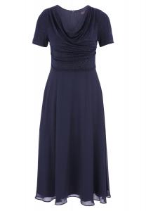 Платье Vera Mont Cocktail im Glitzer Look, цвет Patch Dark Blue/Dark Blue