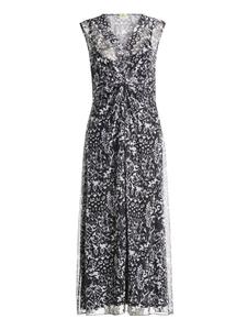 Длинное платье CARTOON, белый/черный