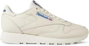 Женские кроссовки Reebok Classic Leather, Chalk Vecblu Vecred