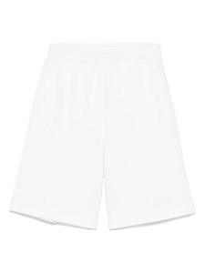 Шорты с вышитым логотипом Fendi Kids, белый