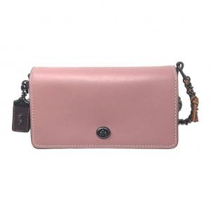 COACH Миниатюрная кожаная сумка кроссбод