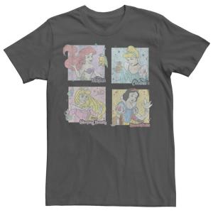 Футболка с принтом «Подружки принцесс и их парни» для девочек Princess Juniors Disney, серый