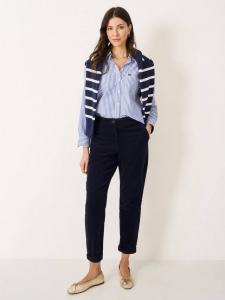 Зауженные брюки из вельвета Crew Clothing, Navy Blue