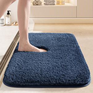 Dajiang Ковер 50х80 см из Пвх для ванной комнаты, впитывающий, противоскользящий, 1 см толщина