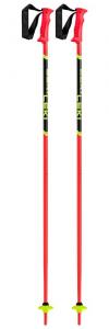 Детские гоночные палки красные, черные, неоново-желтые - 80 Leki
