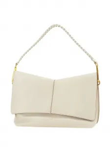 Сумка на плечо Diva с плетеной ручкой Gianni Chiarini, бежевый