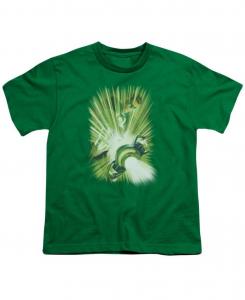Детская футболка с коротким рукавом Фонари Green Lantern, Medium green