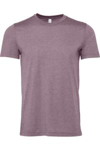 Футболка унисекс BELLA + CANVAS из джерси CVC, цвет heather purple