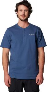 Columbia мужская рубашка Landroamer с коротким рукавом Henley II, Dark Mountain