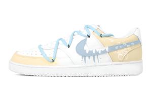 Кроссовки Court Vision 1 Summer Cooling, износостойкие, низкие, для скейтбординга, мужские, цвета экрю Nike, Ecru