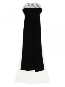 JEAN-LOUIS SABAJI декорированное платье макси, черный