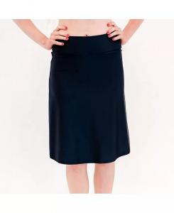 Женские шорты для плавания длиной до колена Calypsa, черный