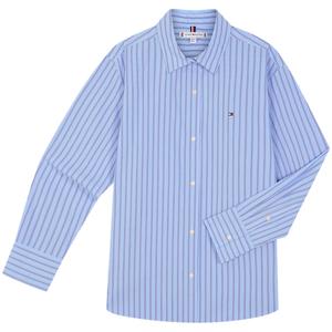 Рубашка с карманом на пуговицах Tommy Hilfiger, синий