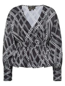 Женская блузка в черно-белом цвете faina