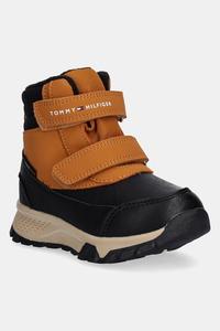 Детские зимние ботинки Tommy Hilfiger, коричневый