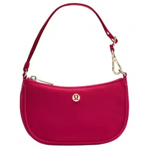 Мини-плечевая сумка Nylon Polyester женская berry Lululemon, berry