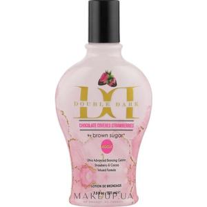 Клубника в двойном темном шоколаде с коричневым сахаром, 221 мл, Brown Sugar