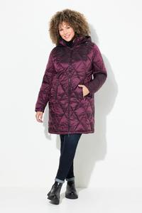 ULLA POPKEN Женская стеганая куртка HYPRAR с капюшоном и двухсторонними карманами на молнии