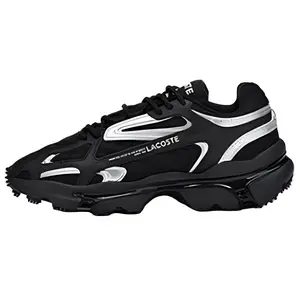 Кроссовки LACOSTE Lifestyle Shoes Women's Low-top Black, черный