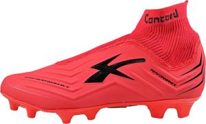 Мужские футбольные бутсы Generic Concord без шнурков, модель S178GC, красный