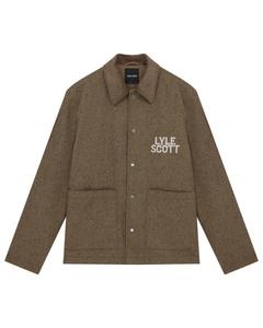 Межсезонная куртка Lyle & Scott, светло-коричневый