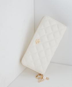 Длинный кошелек с круглой молнией PJA-W1251, стеганый