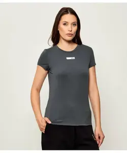 Футболка Slim fit Ea7, серый