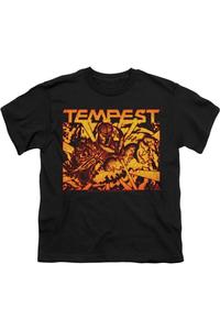 Футболка Atari Demon Reach с коротким рукавом для детей Gildan, черный