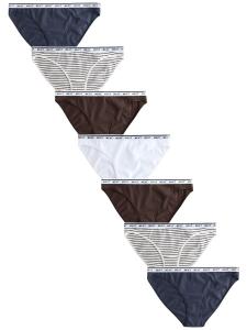 Трусики Next, темно-синий/шоколадный/белый