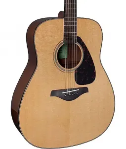 Акустическая гитара Yamaha FG800J с массивной верхней декой, натуральный цвет
