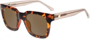 Поляризованные солнцезащитные очки Knockaround Songbirds для мужчин и женщин - защита от УФ-излучения UV400, Sonoma Dawn / Amber