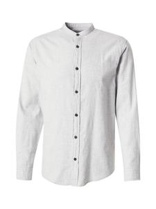 Рубашка на пуговицах классического кроя JACK & JONES JACK & JONES JJEBand, Light grey