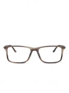 Очки AR7261 в прямоугольной оправе Giorgio Armani, коричневый
