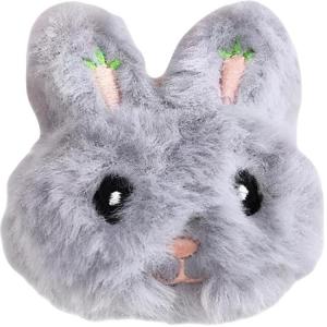 Милый подвесной плюшевый кролик с морковкой высотой 6,5 см ROUERXIONG
