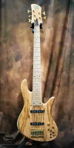 Fodera Emperor 5 Болт-на Кастом Оливковый