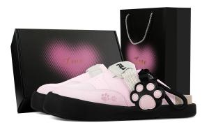 SMILA устойчивые к истиранию тапочки с закрытым носком для женщин FILA, светло-розовый