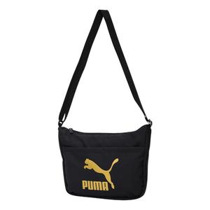 Сумка originals urban mini messenger shoulder bag 'black gold' Puma, черный