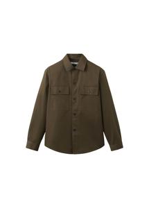 MANGO MAN Рубашка на пуговицах 'Roberto' комфортного кроя в коричневом цвете