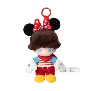 Слепой бокс виниловый плюшевый брелок Dimoo World X Disney Series POP MART