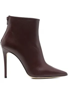 Ботильоны с заостренным носком Anna F., красный