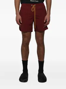 Плавки-шорты с логотипом Rhude, красный