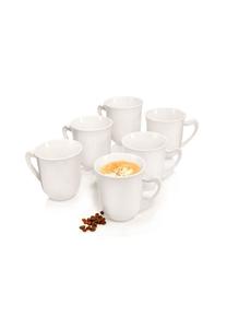 Фарфоровый сервиз Париж Sänger, weiß - kaffeebecher set 6-teilig füllmenge 330 ml