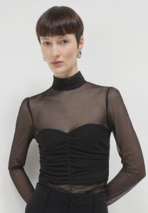 Блуза CON ARRICCIATURA Calliope, черный