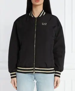 Бомбер Regular fit Ea7, черный