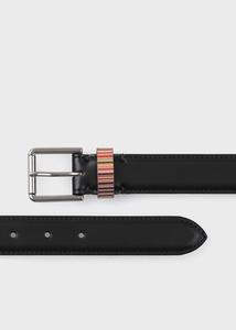 Ремень "Signature Stripe Loop" Paul Smith, цвет Black