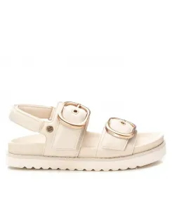 Женские удобные сандалии на двойных ремешках XTI, синий