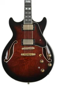 Ibanez Artstar AM153QA - Темно-коричневый санберст